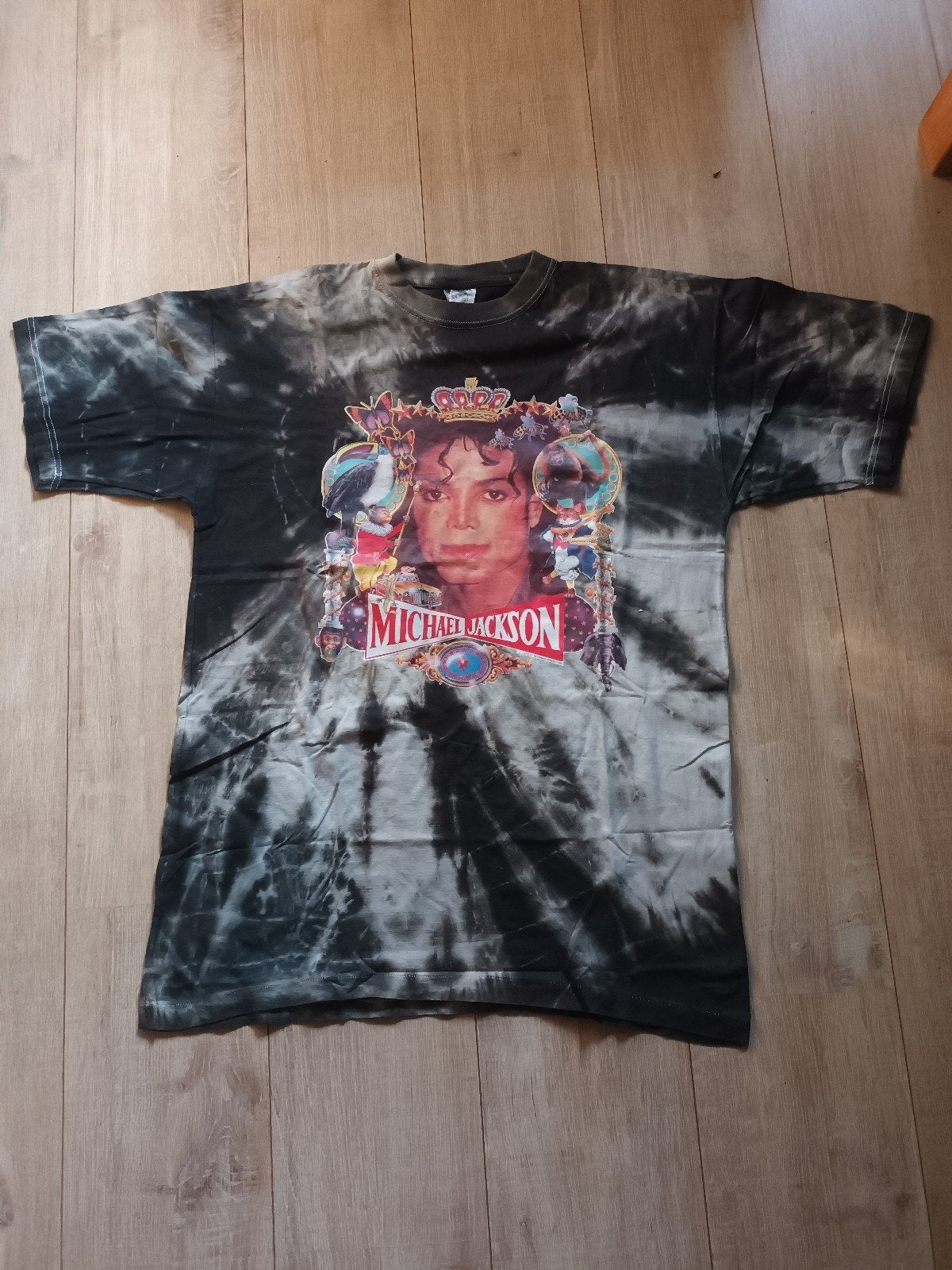 Vintage Michael Jackson T-shirt - Collector's Item (1992), Zwart, Maat 56/58 (XL), Ophalen of Verzenden, Original