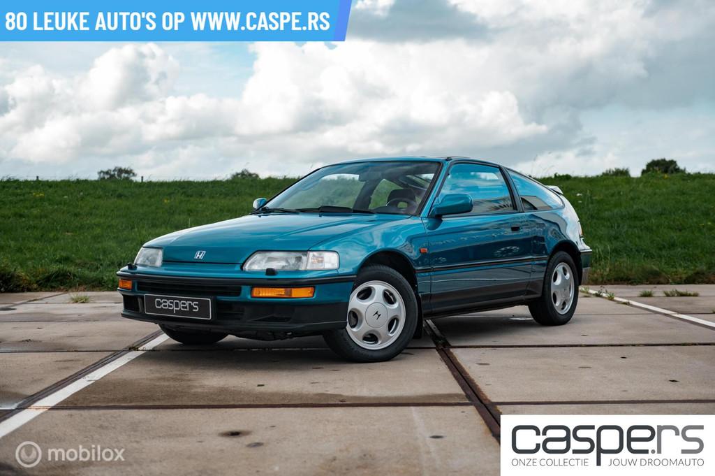 Honda CRX 1.6 VTi VTEC, Auto's, Honda, Voorwielaandrijving, Stoelverwarming, Stof, Gebruikt