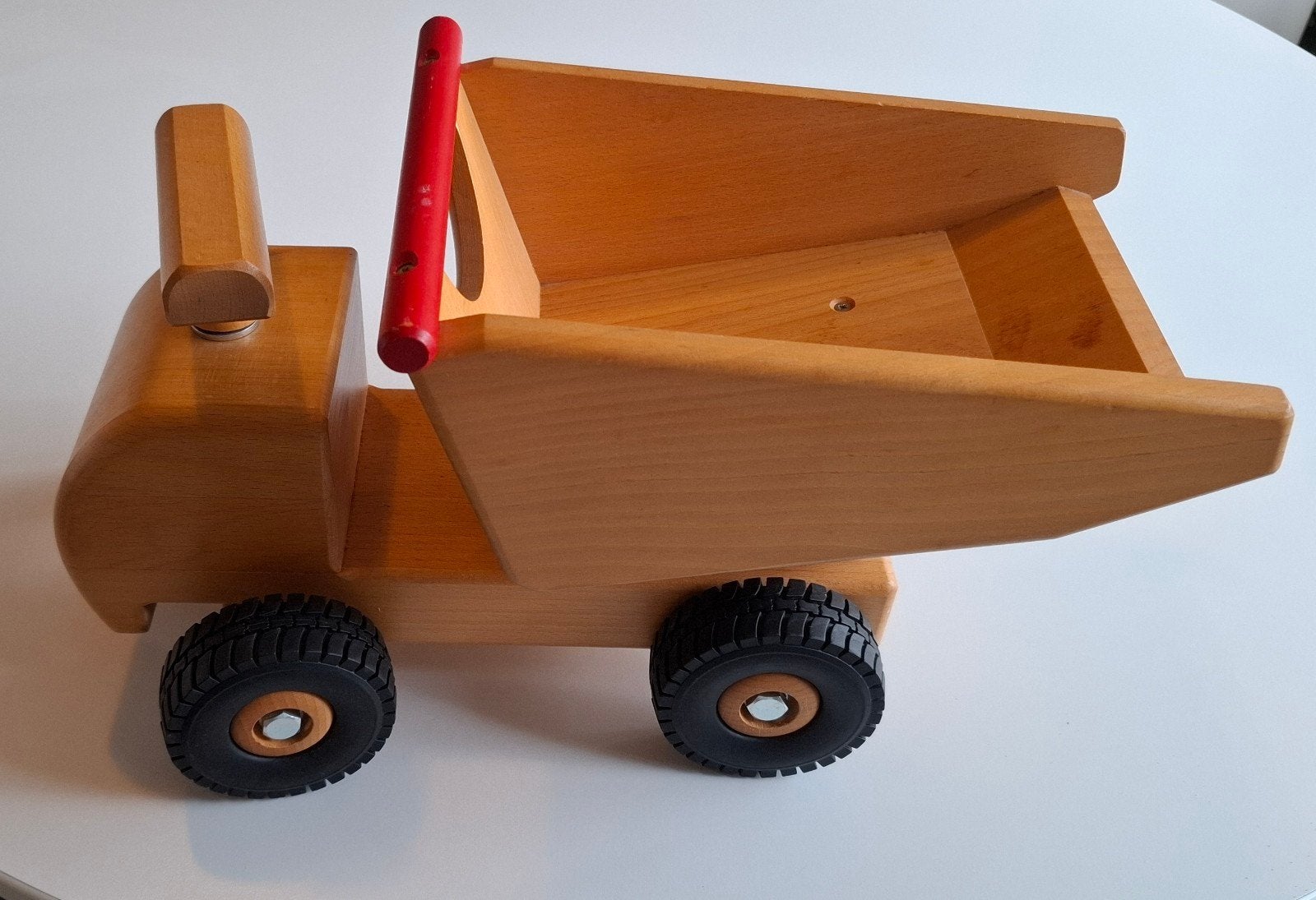 Ostheimer houten kiepwagen 40 cm – zo goed als nieuw, Ophalen, Zo goed als nieuw