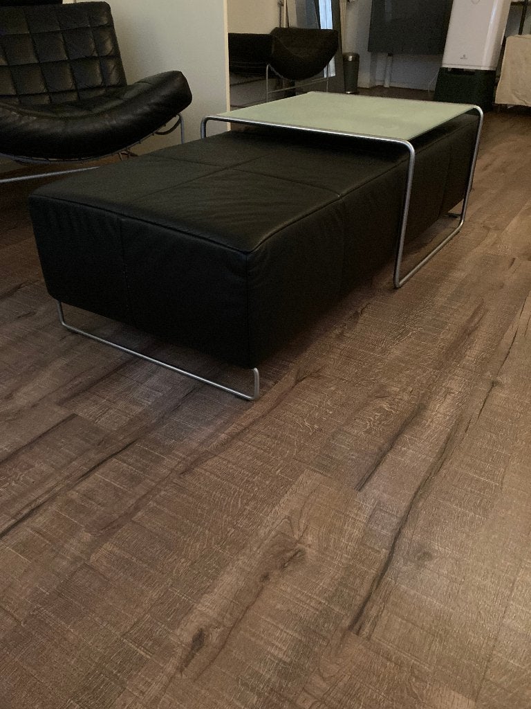 Bijzettafel / bankje, Ophalen, Gebruikt, 75 cm of meer, Rechthoekig