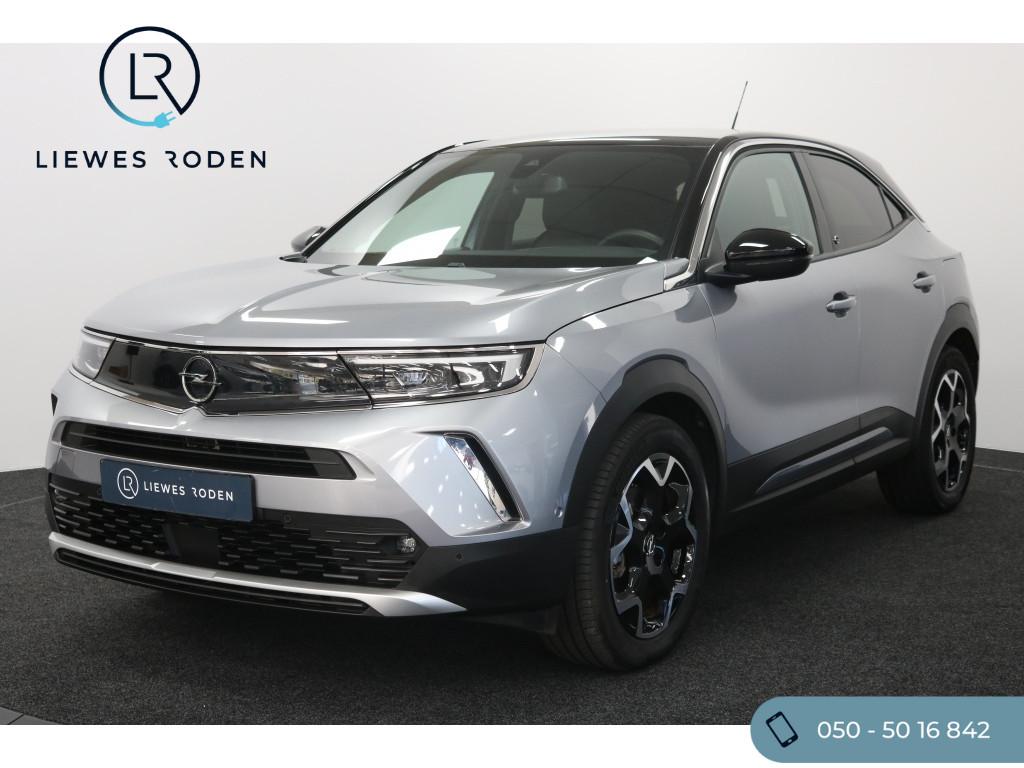 Opel Mokka-e Ultimate 50-kWh 11kw bl. (bj 2021, automaat), 12 maanden, Mokka-e, Alcantara, 1498 kg