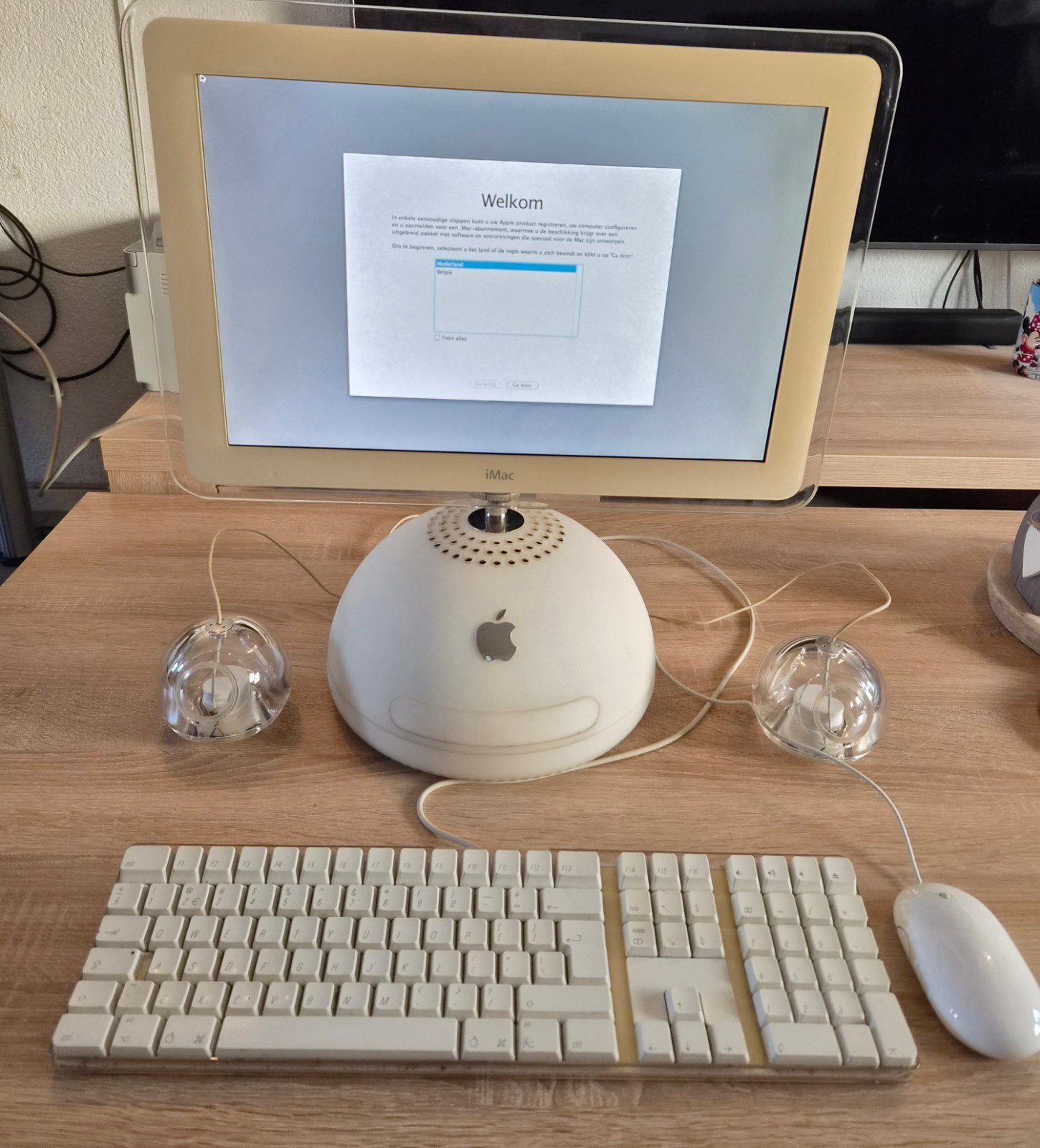 iMac G4 15-inch "Zonnebloem" (Topmodel 1.25GHz / 80GB), Ophalen, Minder dan 4 GB, HDD, 15 inch