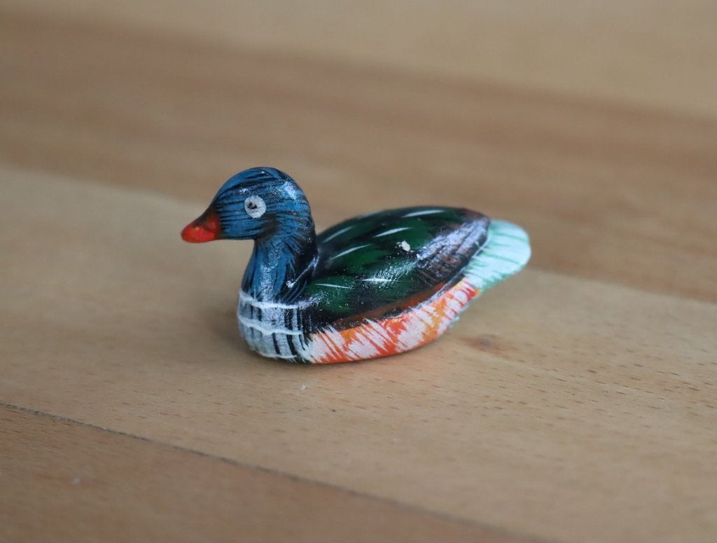 2 mooie handbeschilderde deco eenden., Ophalen of Verzenden, Nieuw, Gebruiksvoorwerp