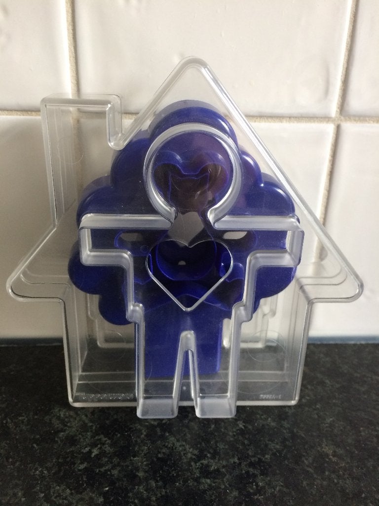 Tupperware vormpjes - compleet setje - als nieuw!, Ophalen of Verzenden, Zo goed als nieuw, Blauw, Overige typen