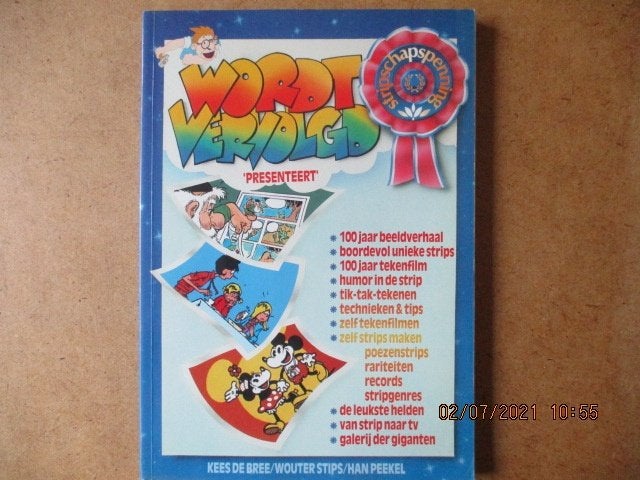 adv4925 wordt vervolgd presenteert, Boeken, Stripboeken, Eén stripboek, Ophalen, Gelezen