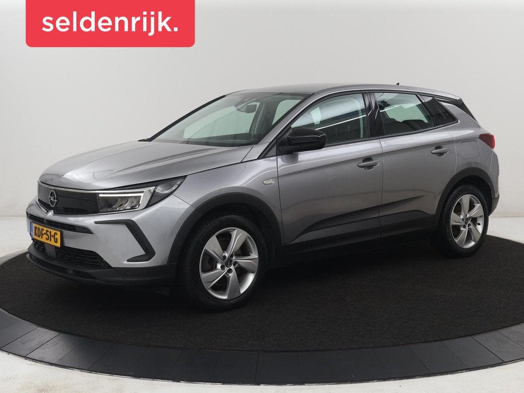 Opel Grandland X 1.6 Turbo Hybrid Elegance | SOH 96% | Leder, Auto's, Opel, 228 pk, Euro 6, 4 cilinders, Hybride Elektrisch/Benzine