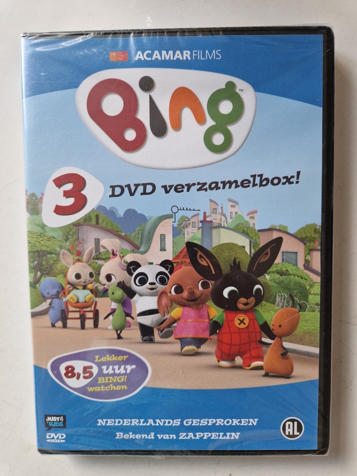 Bing 3 DVD verzamelbox - 8,5 uur kijkplezier!, Cd's en Dvd's, Verzamelbox, Alle leeftijden, Familie, Nieuw in verpakking