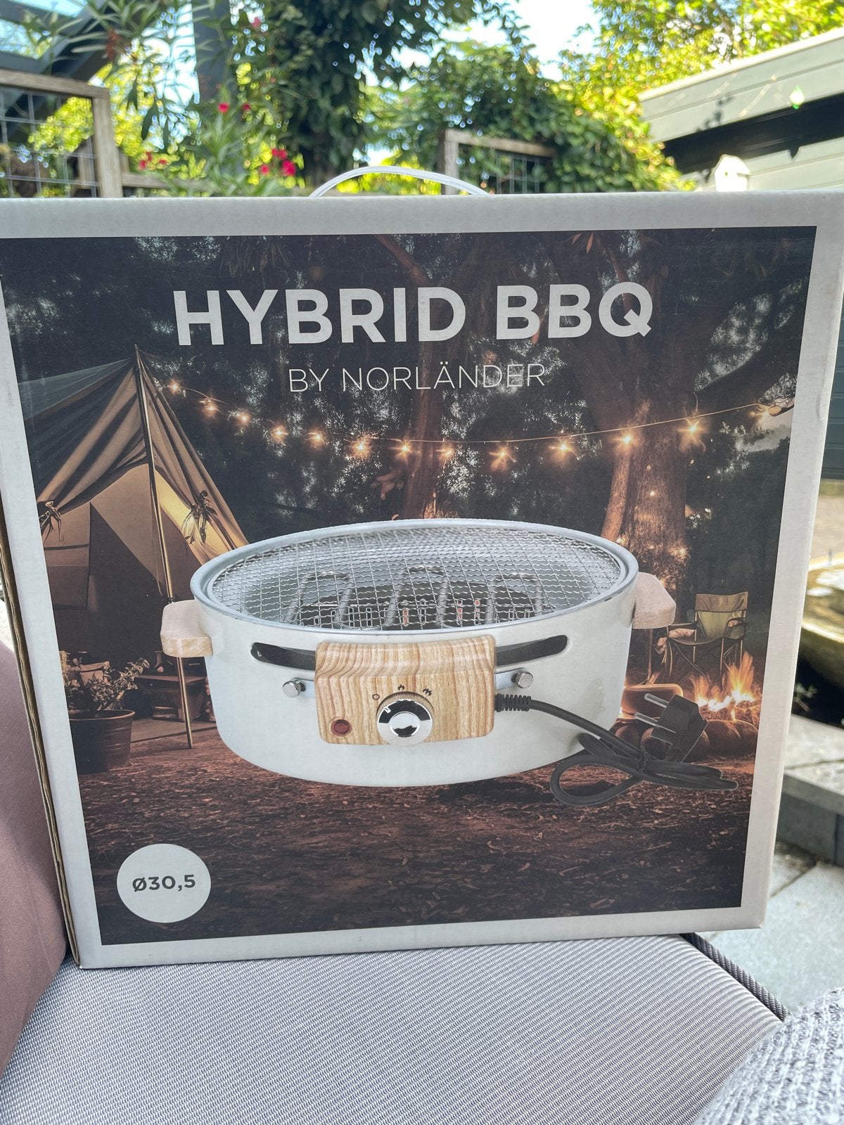 Nieuwe Norländer Hybrid BBQ - Elektrisch en Houtskool, Ophalen, Nieuw