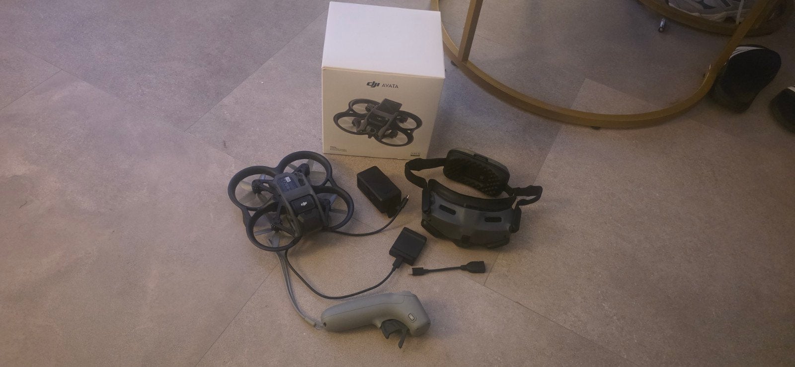 DJI Avata 1 Complete Set met Goggles Integra, Ophalen, 15 tot 30 minuten, Zo goed als nieuw, DJI