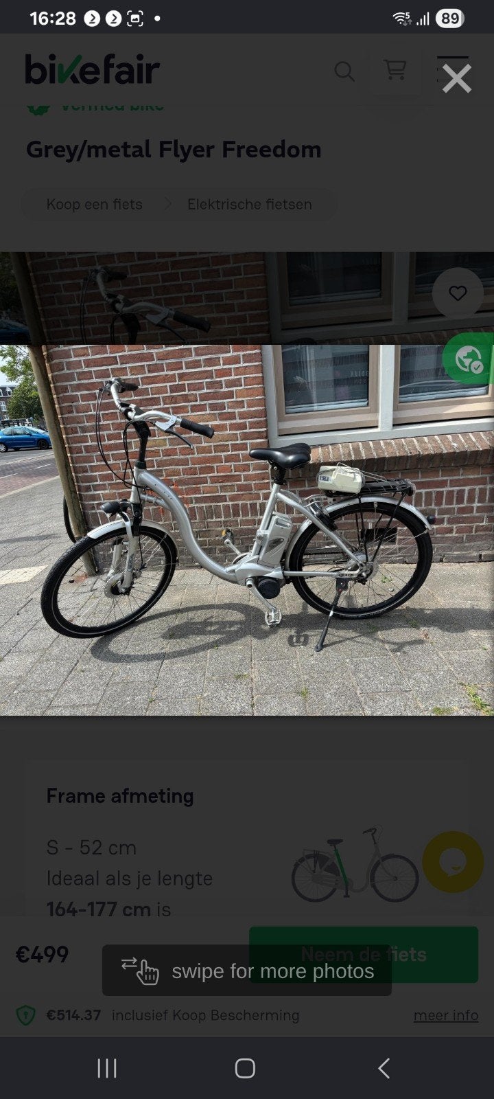 Flyer met oplader, Ophalen, Gebruikt, Overige merken