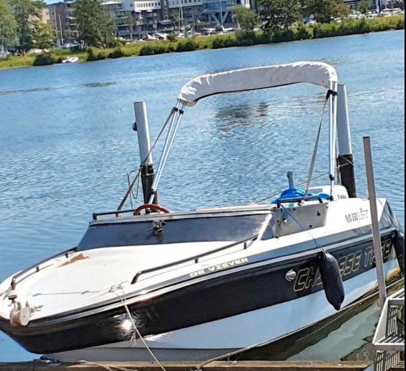 ‼️verkocht‼️, Watersport en Boten, Speedboten, Gebruikt, Overige merken, Benzine, Minder dan 70 pk, Buitenboordmotor, Polyester
