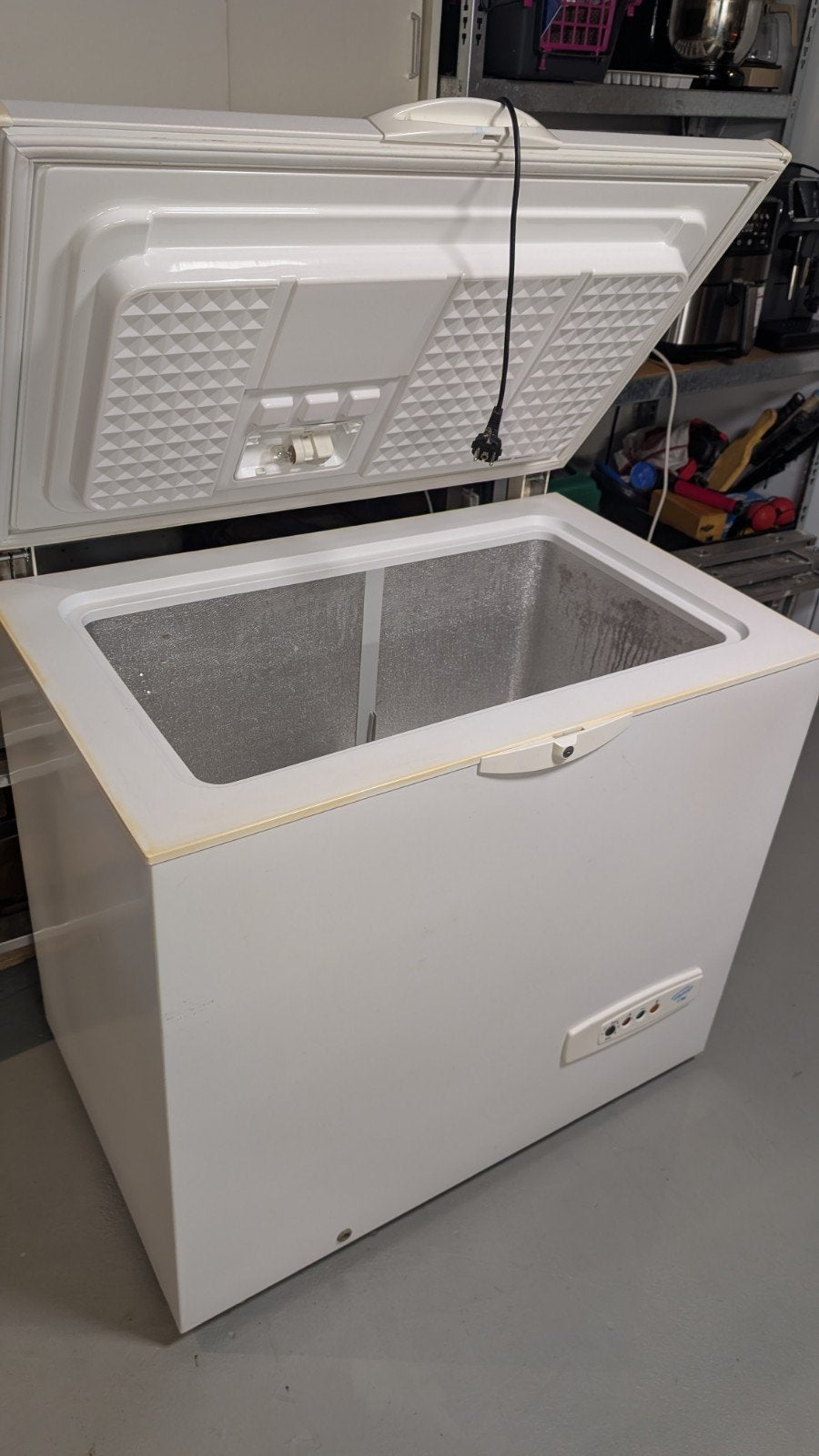 Whirlpool Diepvrieskist - 177 liter - Goed Werkend, Vrieskist, Gebruikt, Vrijstaand, 90 cm of meer