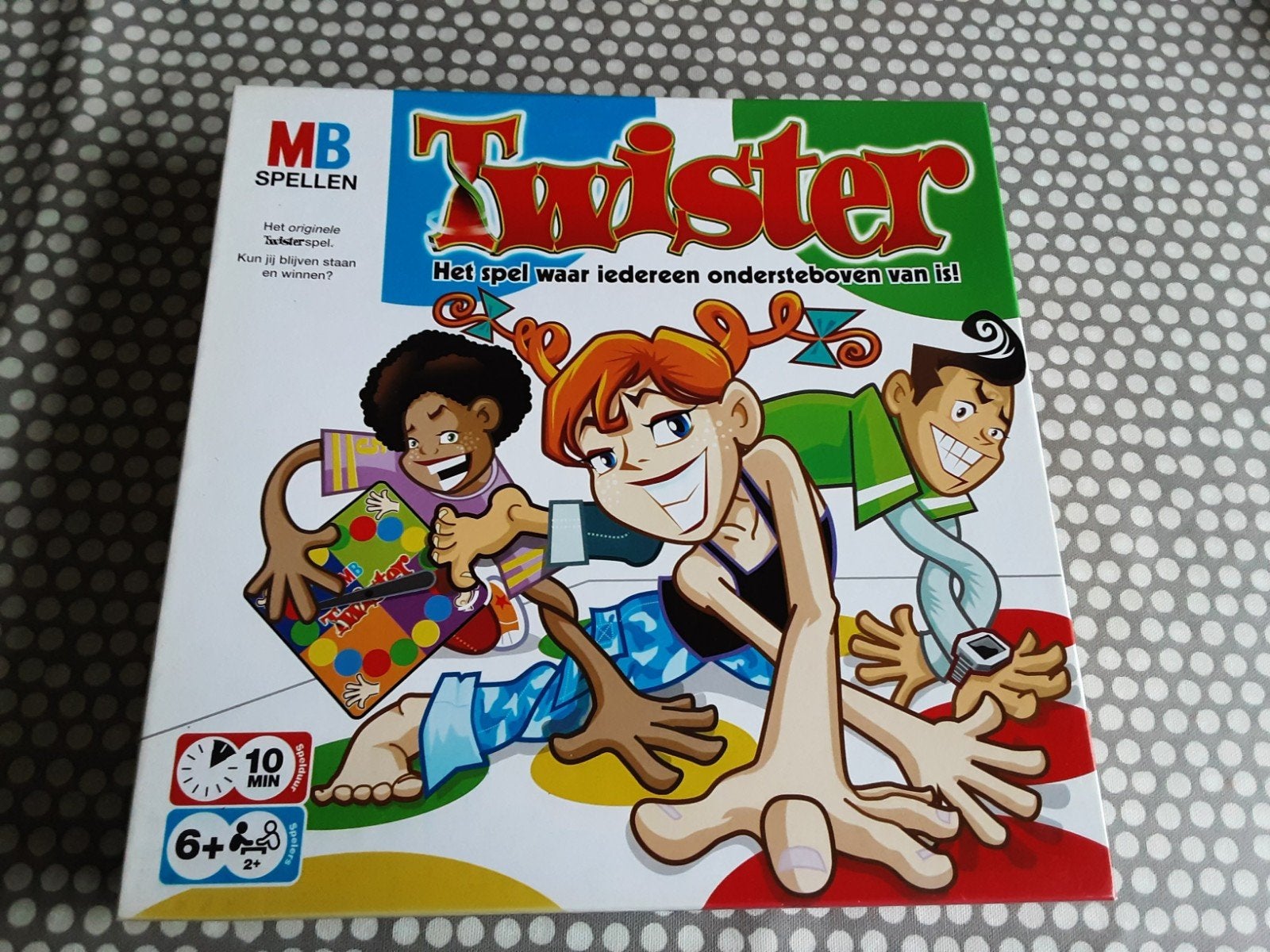 MB  TWISTER, Vijf spelers of meer, Ophalen of Verzenden, Gebruikt, MB Spellen
