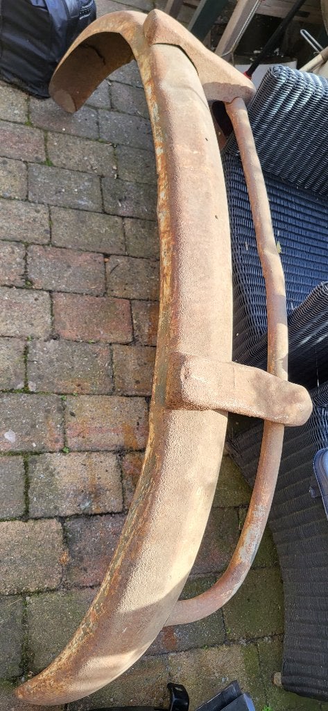 VW T1 Voorbumper ratlook, Ophalen of Verzenden, Gebruikt, Oldtimer onderdelen, Bumper