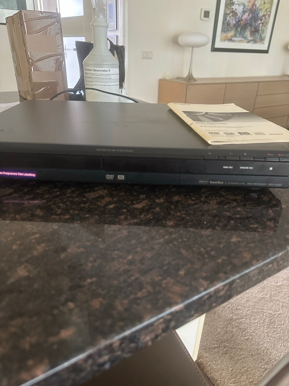 Sony RDR-GX120 DVD Recorder - Zo goed als nieuw, Ophalen, Zo goed als nieuw, Dvd-recorder, Sony