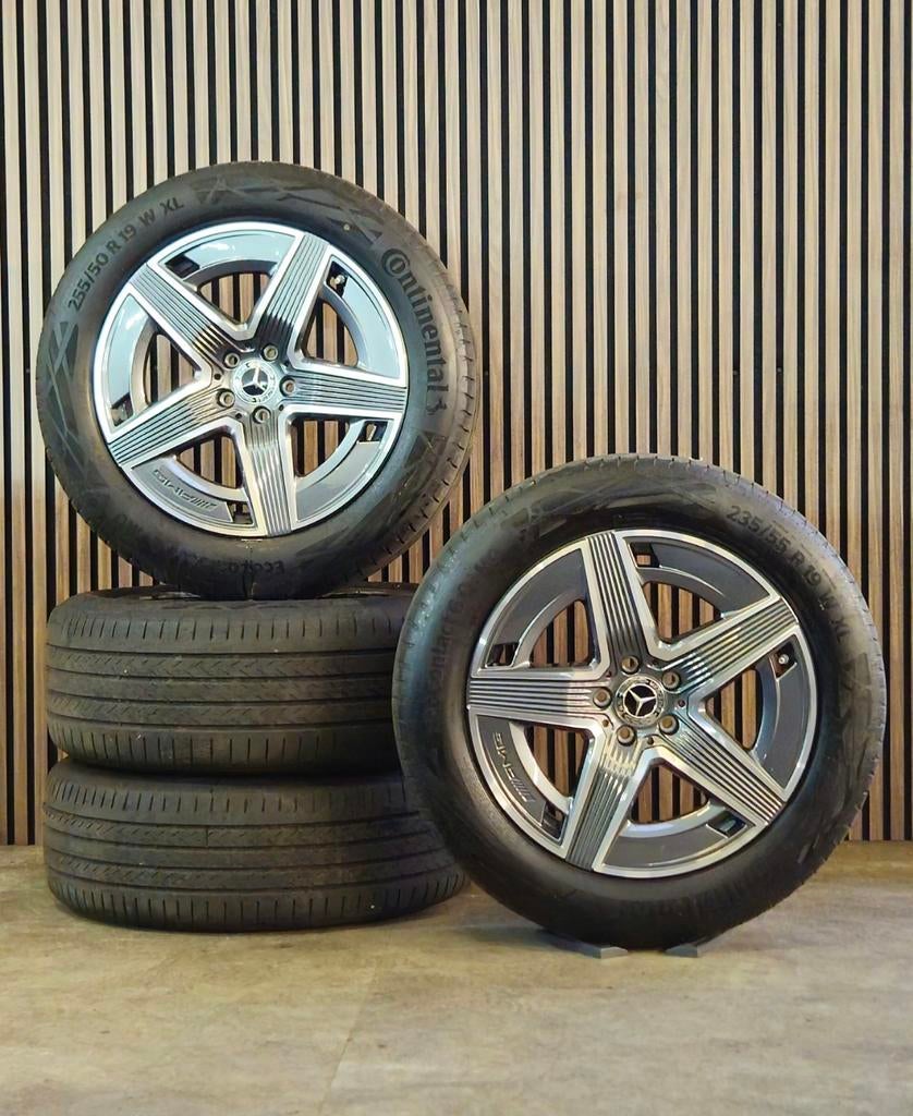 ZGAN 19" Orig. Mercedes GLC ///AMG Velgen+GOEDE Banden 5x112, Banden en Velgen, Mercedes, Personenwagen, Zomerbanden