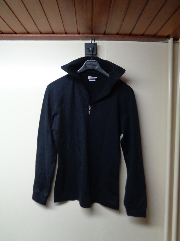 MASER zwart met rits thermo shirt, Overige merken, Verzenden, Nieuw, Kleding