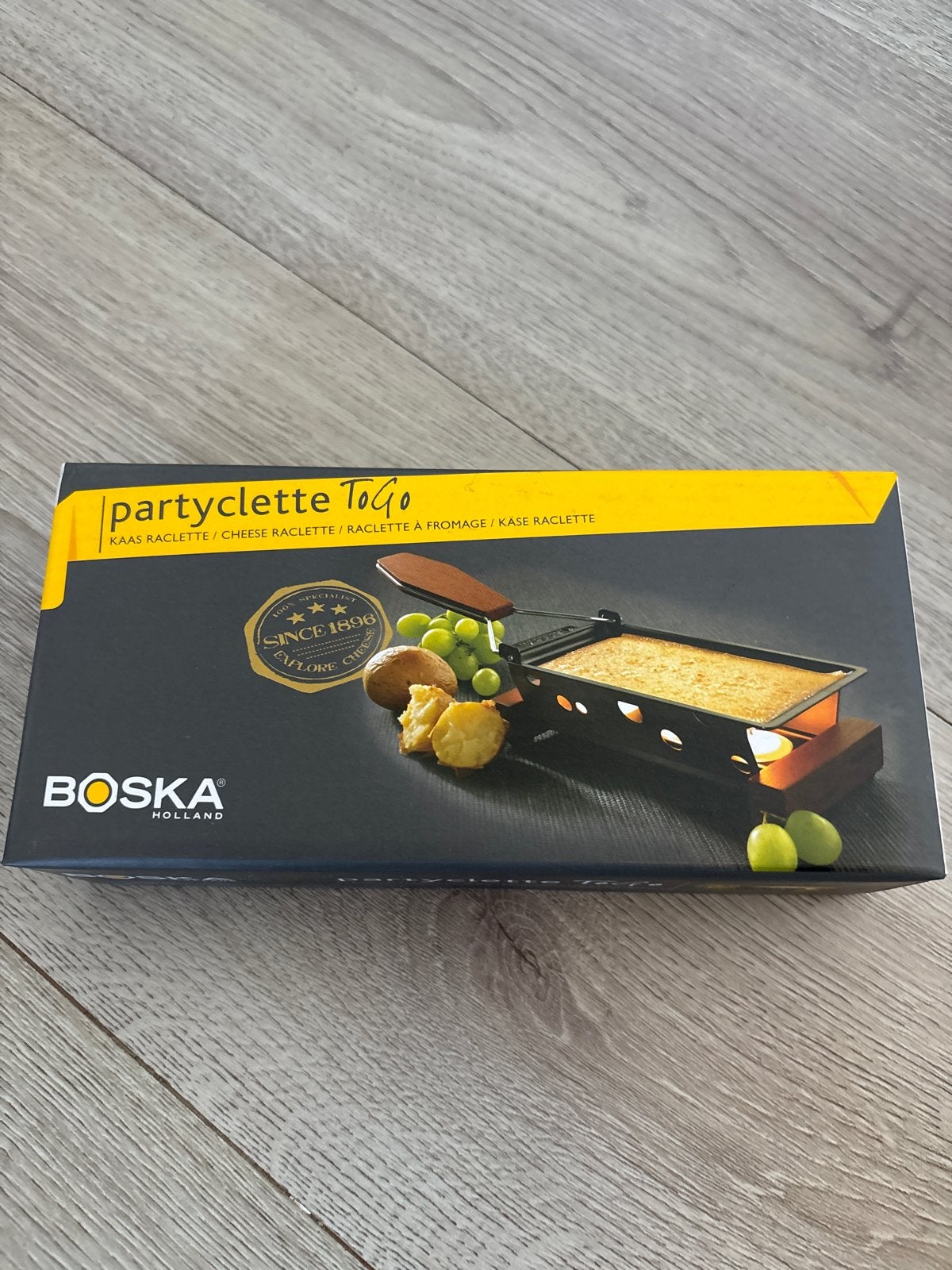 Boska Partyclette ToGo Kaas Raclette - Nieuw in doos, Ophalen, Nieuw, Minder dan 4 personen