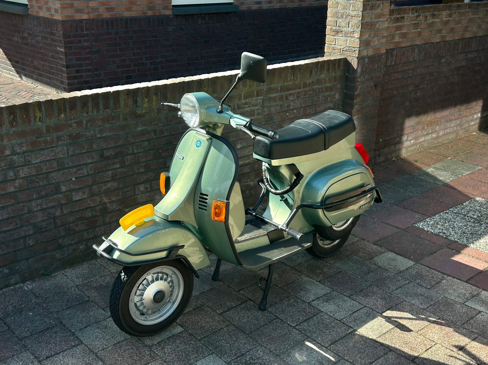 Vespa PK50 XL Handschakel 45 km Brom 1986 Zeer nette staat!, Fietsen en Brommers, Brommers | Oldtimers, Ophalen of Verzenden, Overige merken