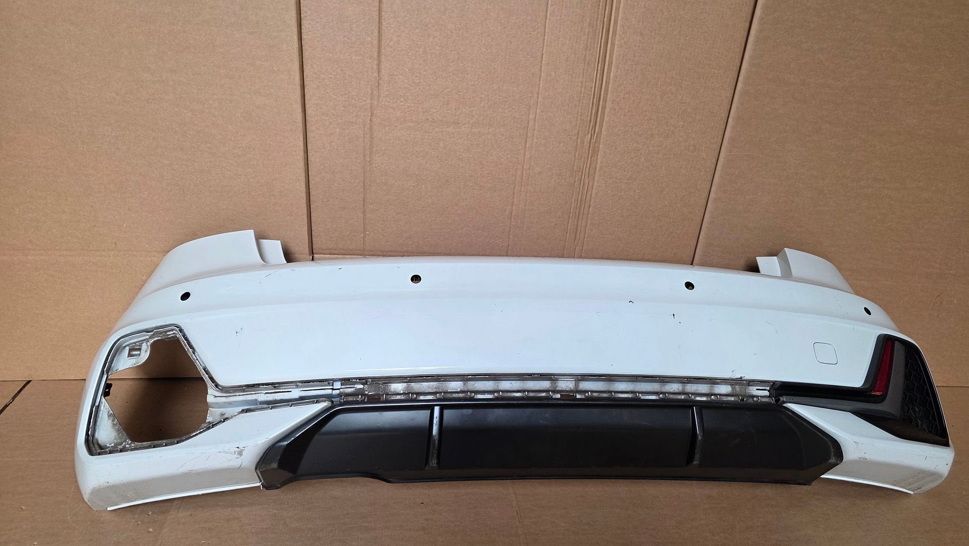 Achterbumper Audi A1 82A S-Line Origineel Bumper PDC SLINE, Gebruikt, -, Achter, Bumper