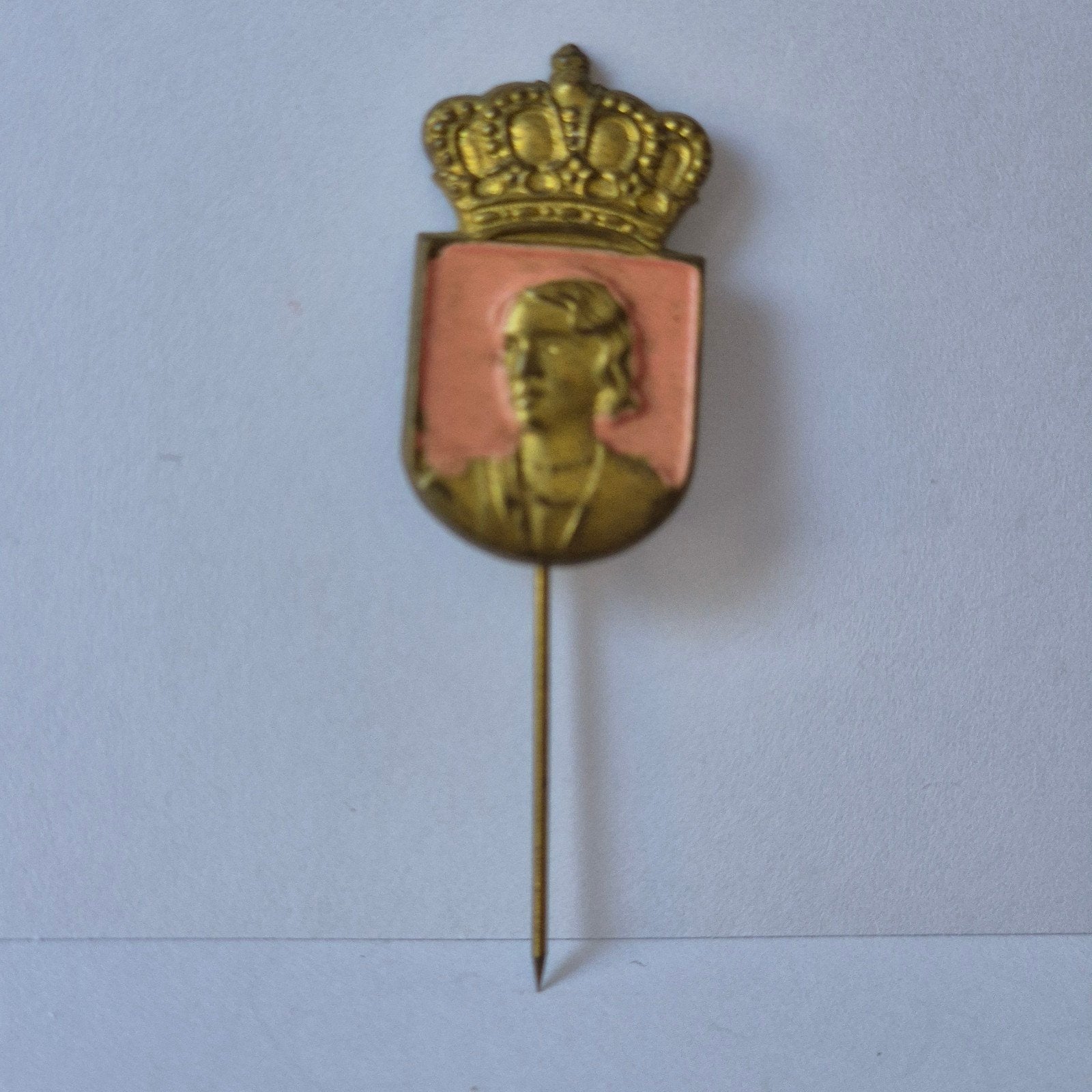 Vintage reversspeldje, Verzamelen, Ophalen of Verzenden, Gebruikt, Overige onderwerpen, Speldje of Pin