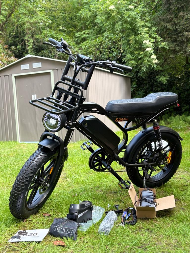 Fatbike S20 Pro - e-bike - COMPLEET - direct rijden, Fietsen en Brommers, Elektrische fietsen, Zo goed als nieuw, 59 cm of meer