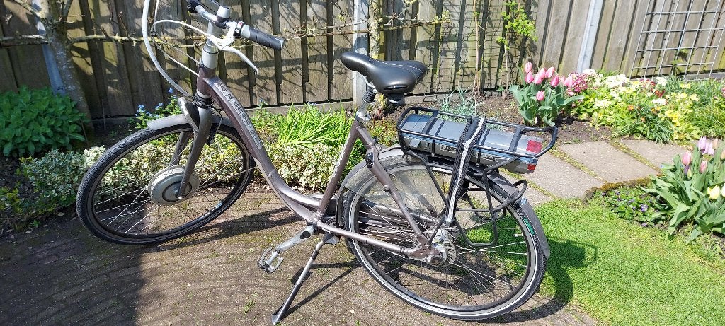 Sparta IONRX elektrische dames fiets frame maat 53 z.g.a.n., 51 tot 55 cm, Ophalen, Gebruikt, Sparta