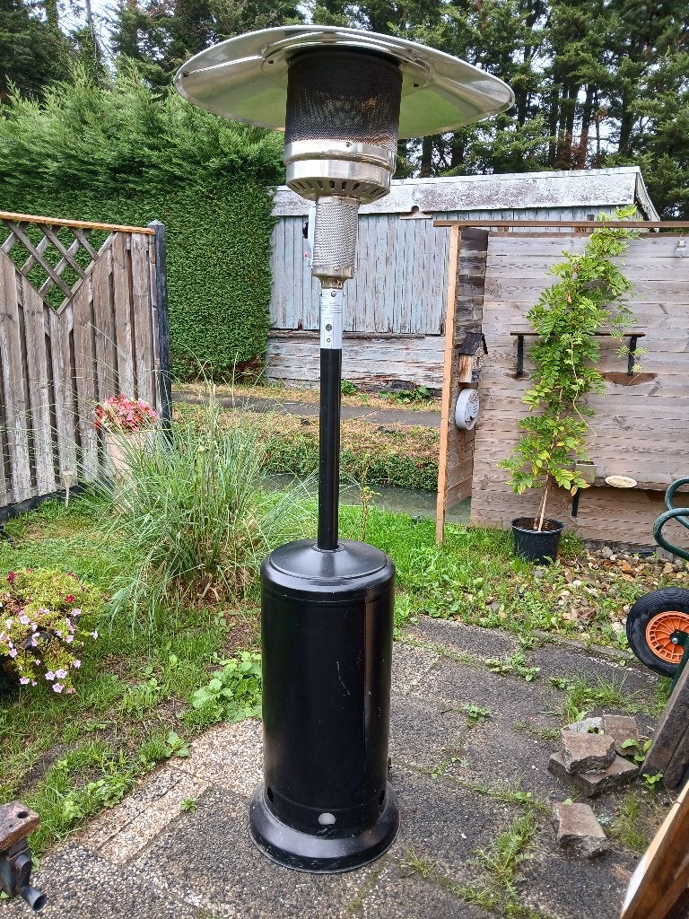 TE KOOP Terrasheater op gas, Tuin en Terras, Terrasverwarmers, Ophalen, Gebruikt, Gas, Vloer