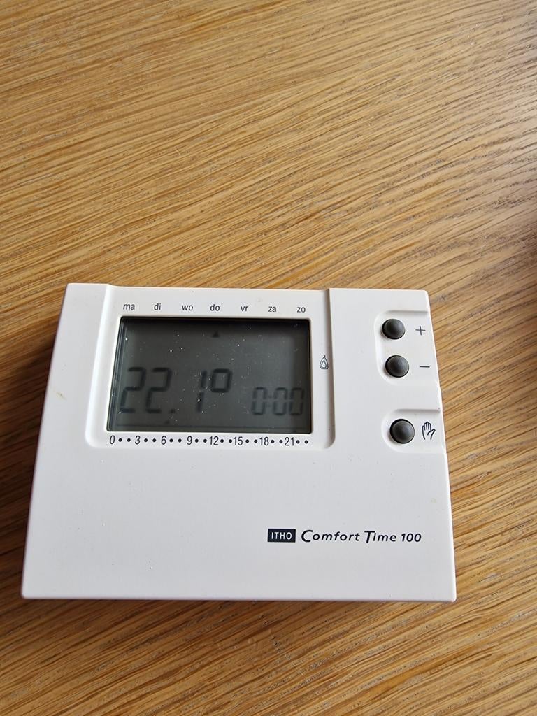 Itho Comfort Time 100 Thermostaat - Gebruikt, Ophalen of Verzenden, Gebruikt
