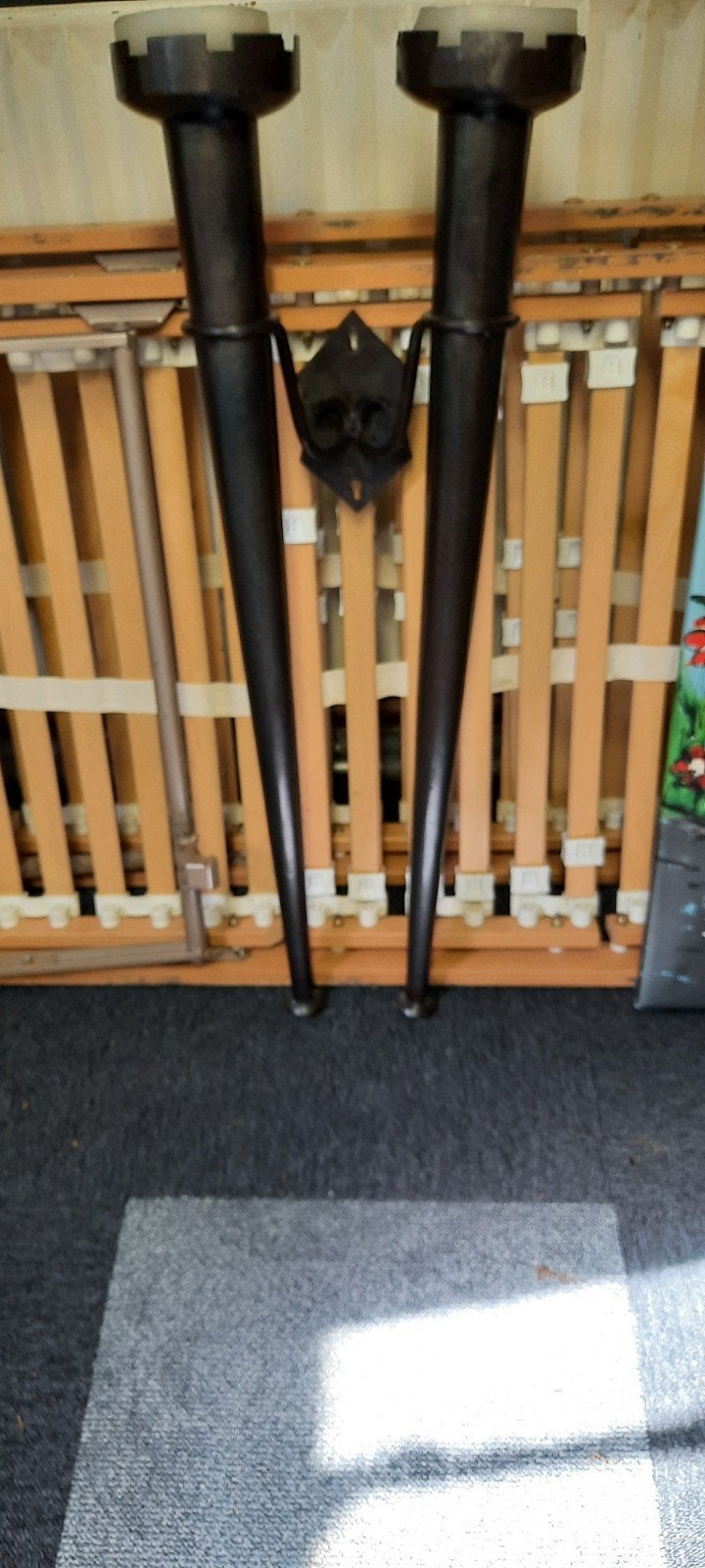 Te koop zwarte tuinfakkels, Ophalen, Gebruikt
