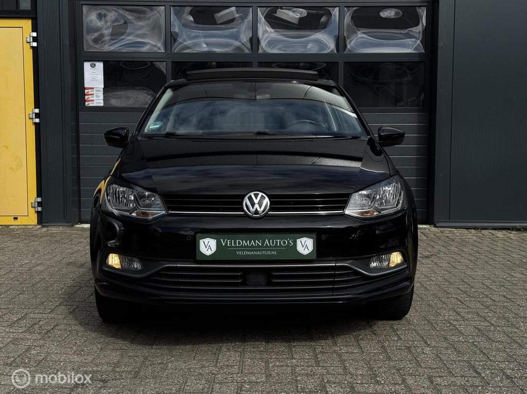 Volkswagen Polo 1.0 MPI Lounge | Pano | Cruise | PDC | airco, Auto's, Volkswagen, Gebruikt, 60 pk, Zwart, Bedrijf