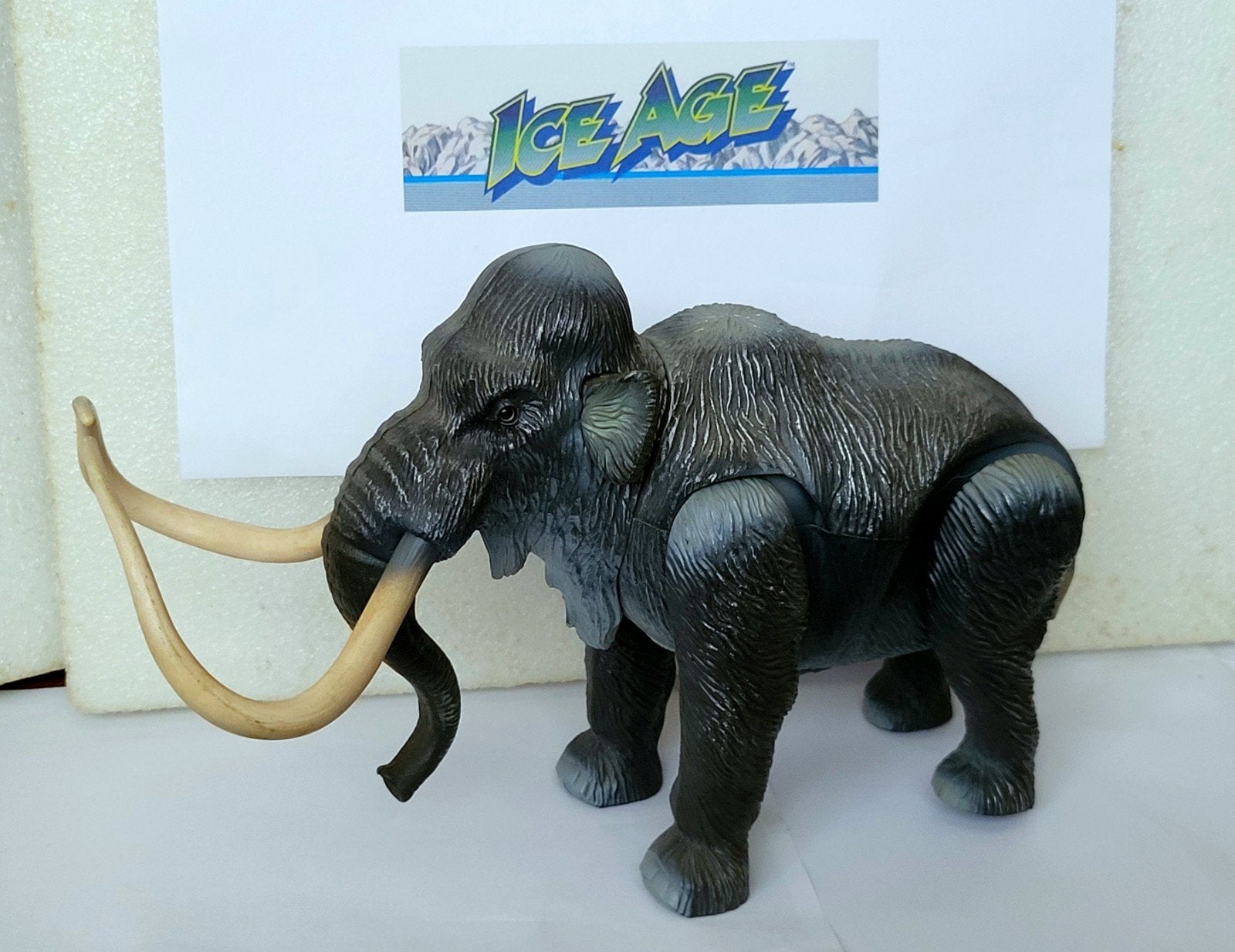 Tyco Dino Riders Ice Age Zeldzame Mammoet los in goede staat, Ophalen of Verzenden, Gebruikt, Actiefiguur of Pop