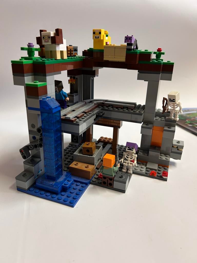 LEGO Minecraft 21169 HetEerste Avontuur, Gebruikt, Minecraft, Lego, Ophalen of Verzenden
