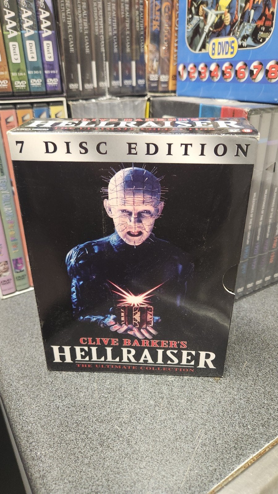 Clive Barker's Hellraiser: The Ultimate Collection (7 Disc), Vanaf 16 jaar, Nederlands, Inclusief doosje, Ophalen of Verzenden
