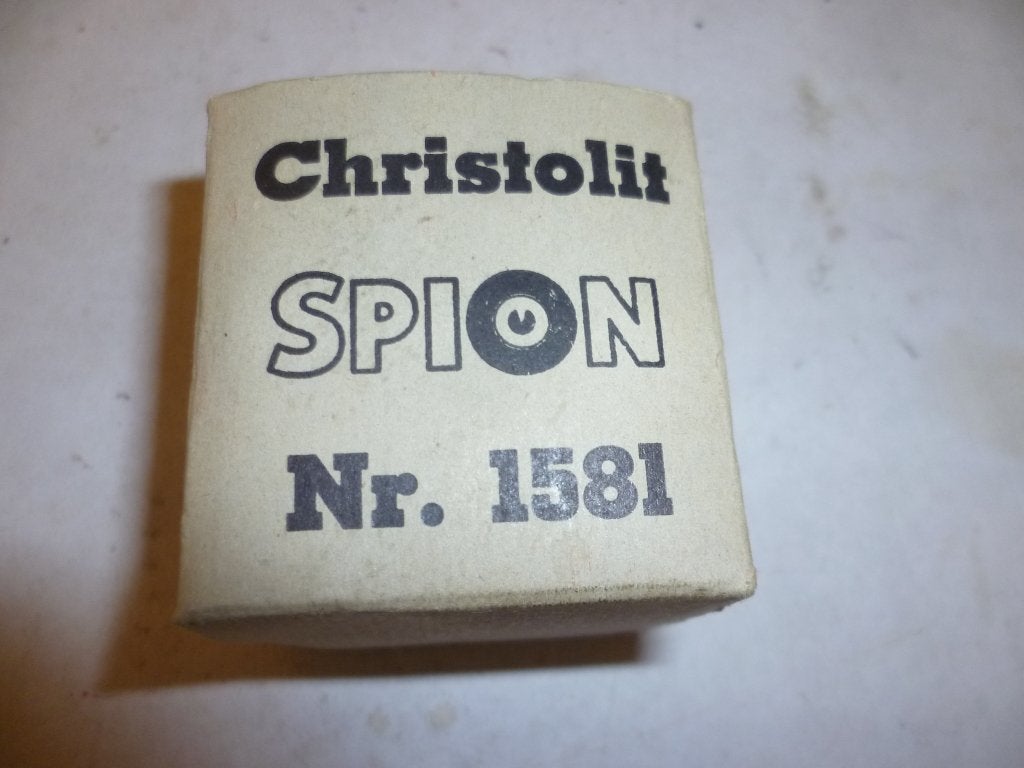 Antieke Deur Spion Christolit 1581 Bakeliet 3,5cm gat  deur., Ophalen of Verzenden