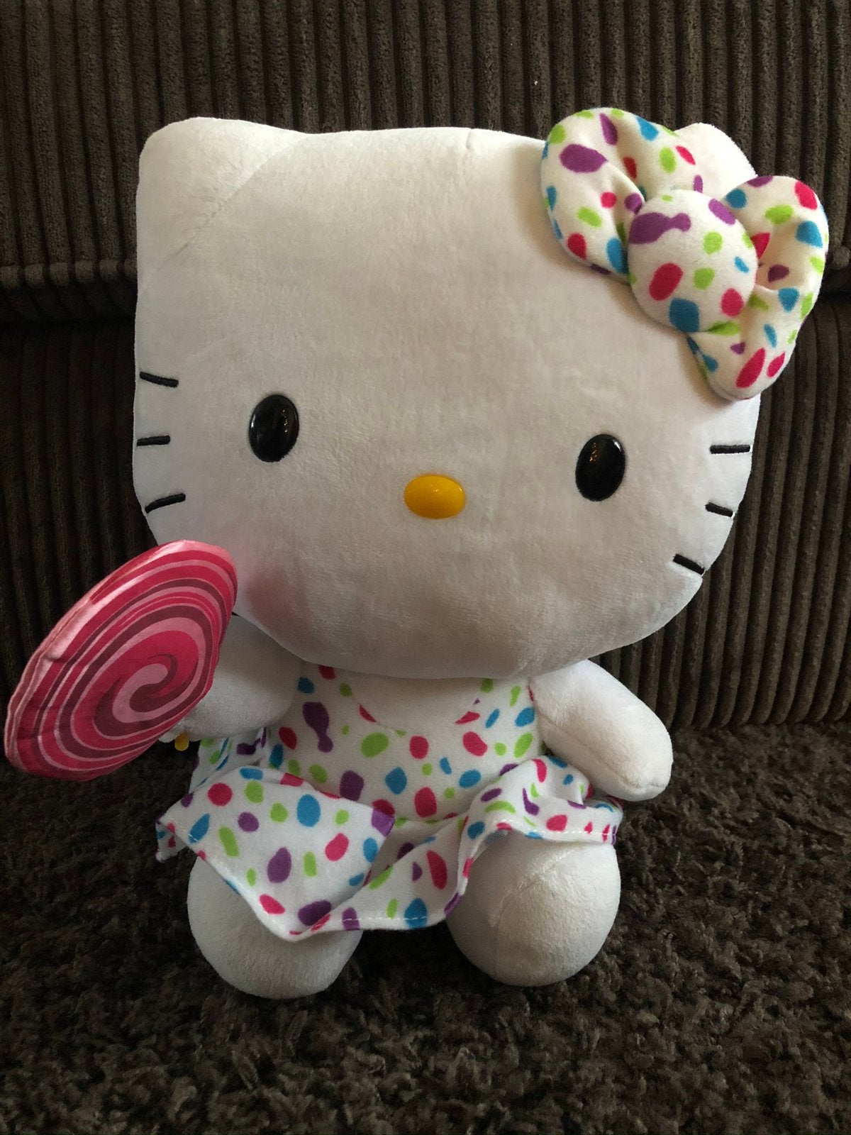 Hello Kitty knuffel groot, Ophalen of Verzenden, Zo goed als nieuw