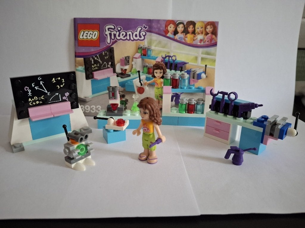 Lego Friends - Olivia's lab 3933, Lego, Friends, Ophalen of Verzenden, Zo goed als nieuw