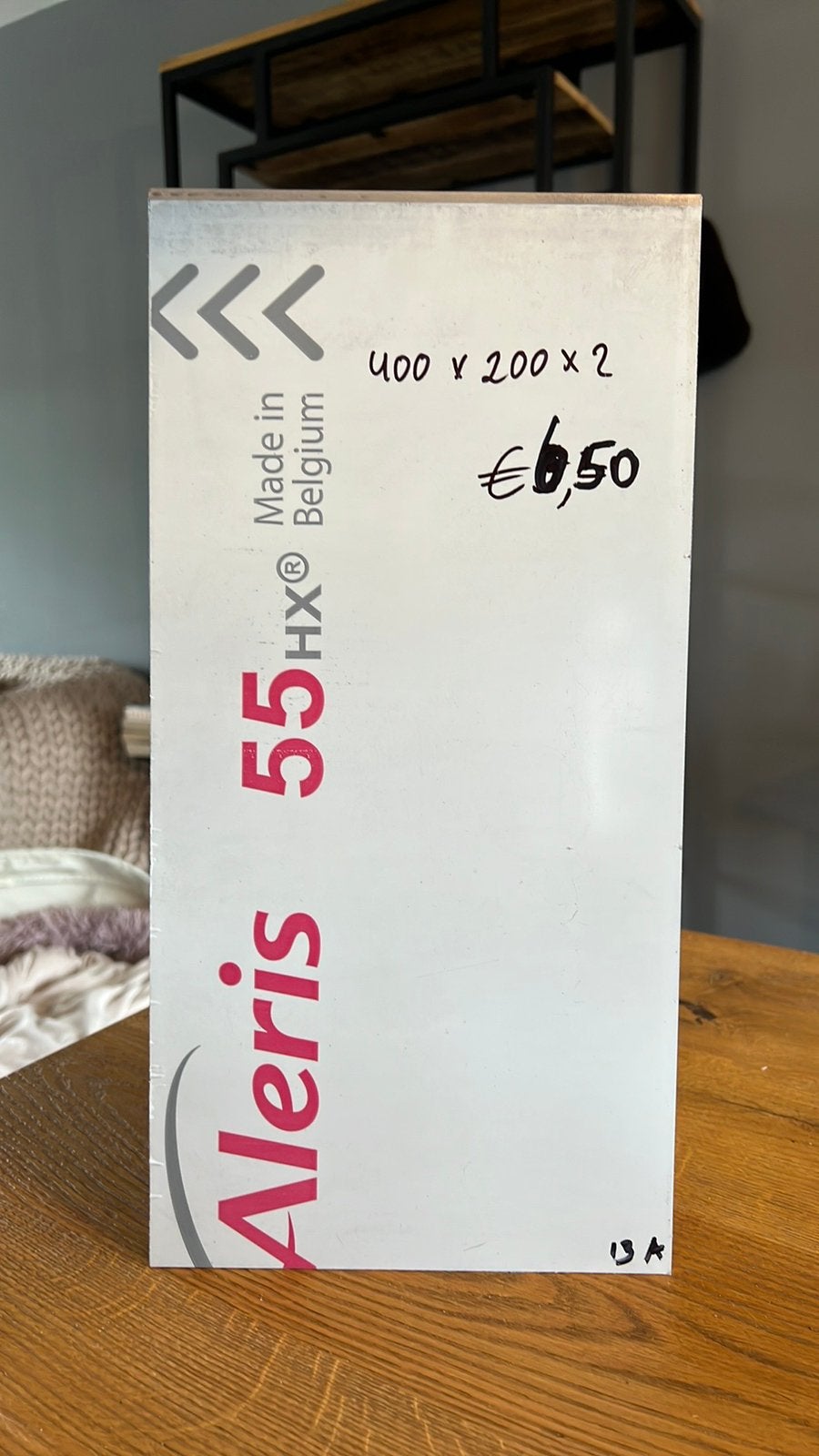 Massief aluminium plaat, Ophalen of Verzenden, Nieuw