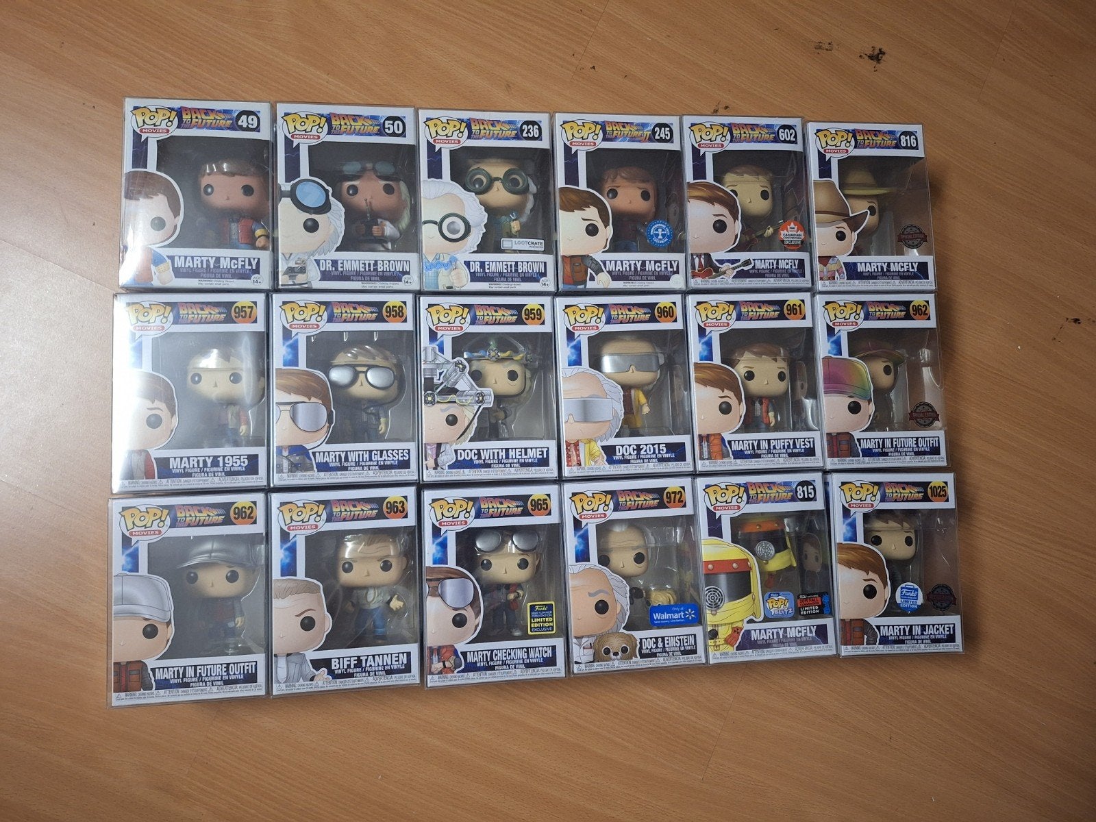 Collectie Back to the Future Funko Pops, Ophalen of Verzenden, Nieuw