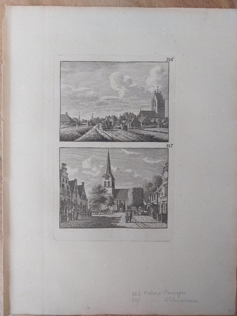326-327 Parrega en Witmaarsum Witmarsum - Unieke uitgave, Ophalen of Verzenden