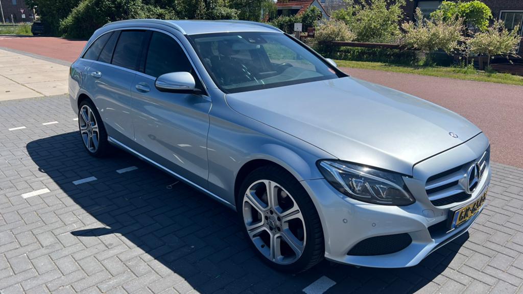 Mercedes C350e Estate |2015| nieuwe motor + nieuwe converter, Auto's, Automaat, Achterwielaandrijving, Stationwagon, Adaptive Cruise Control