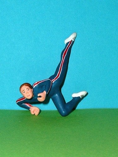 Schleich voltige figuur, Verzenden, Gebruikt
