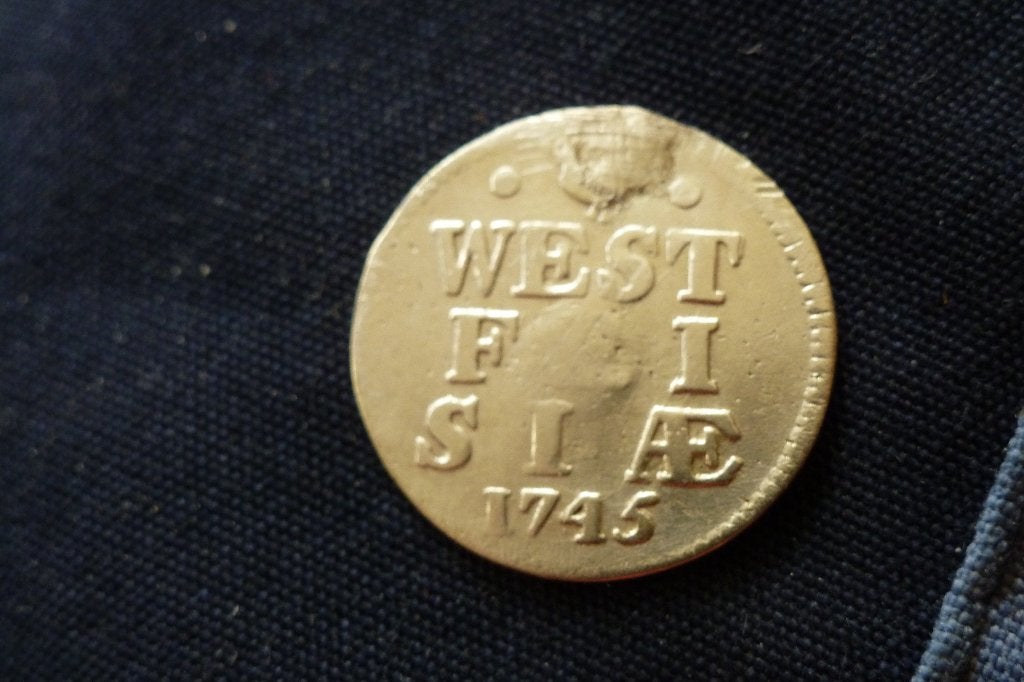 Provinciaal mooie oude 2 stuiver zilver West Friesland 1745, Postzegels en Munten, Munten | Nederland, Vóór koninkrijk, Zilver
