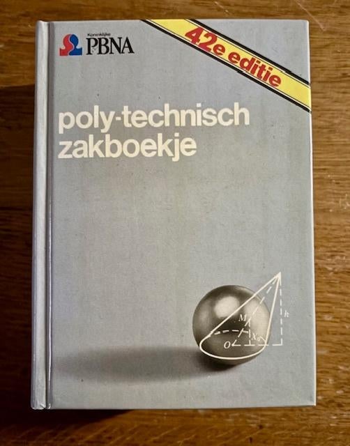 PBNA poly-technisch zakboekje, Diverse auteurs, Ophalen of Verzenden, Zo goed als nieuw, Overige onderwerpen