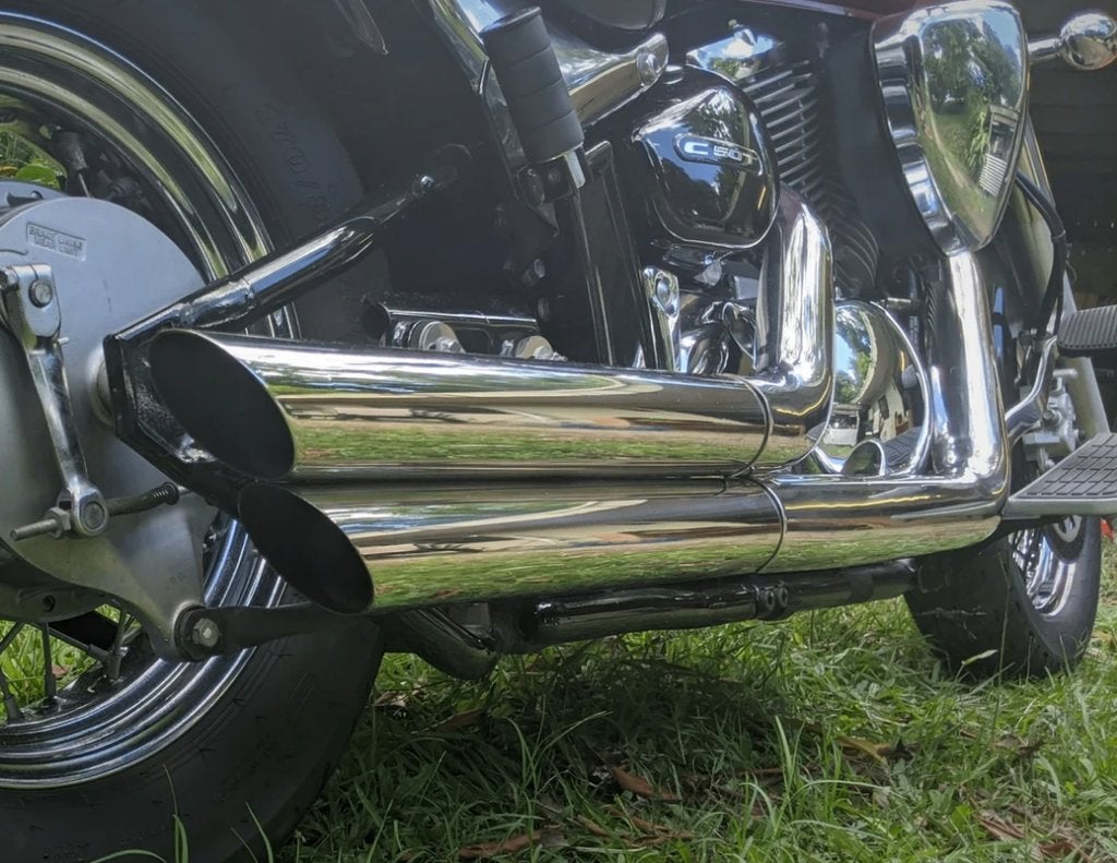 Originele fabrieksuitlaat voor een Suzuki Intruder C1800R, Ophalen, Gebruikt