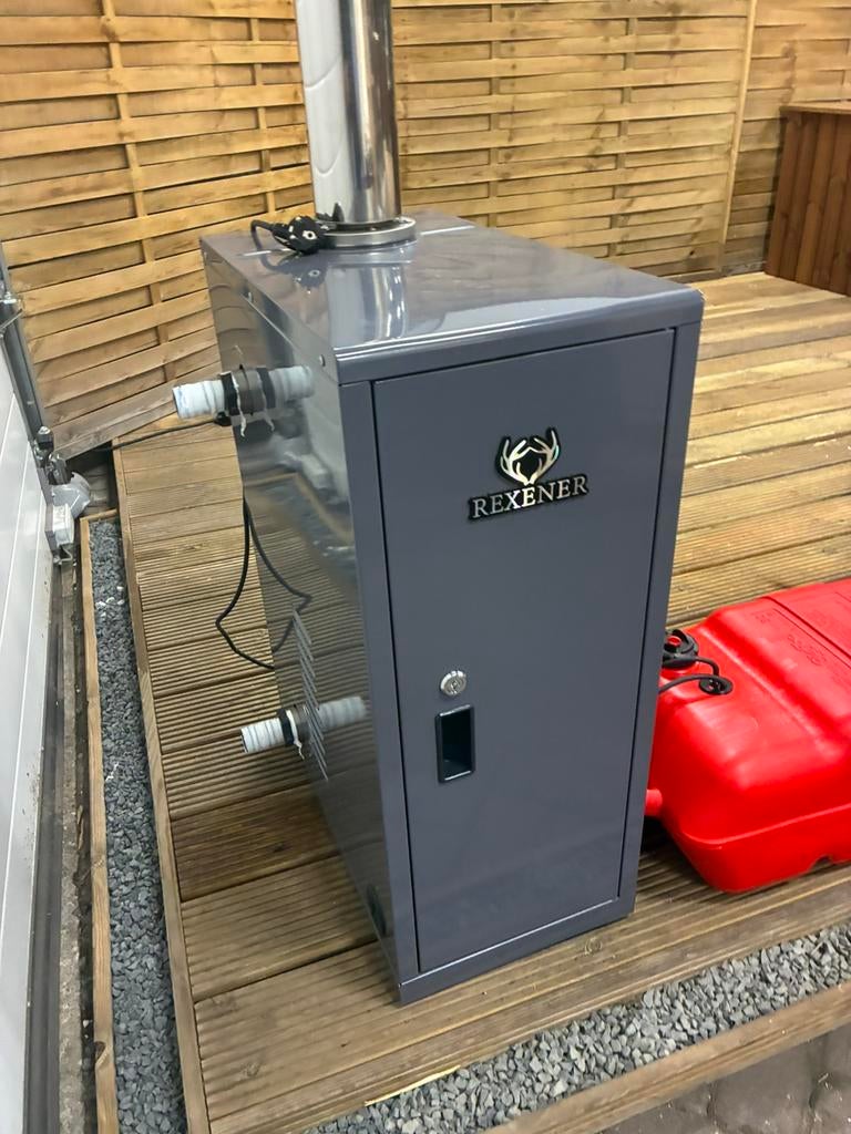 Rexener bio diesel kachel - 6 mnd oud -zwembad-hottub, Ophalen, 7921AE, Fast Fair b.v., Zo goed als nieuw