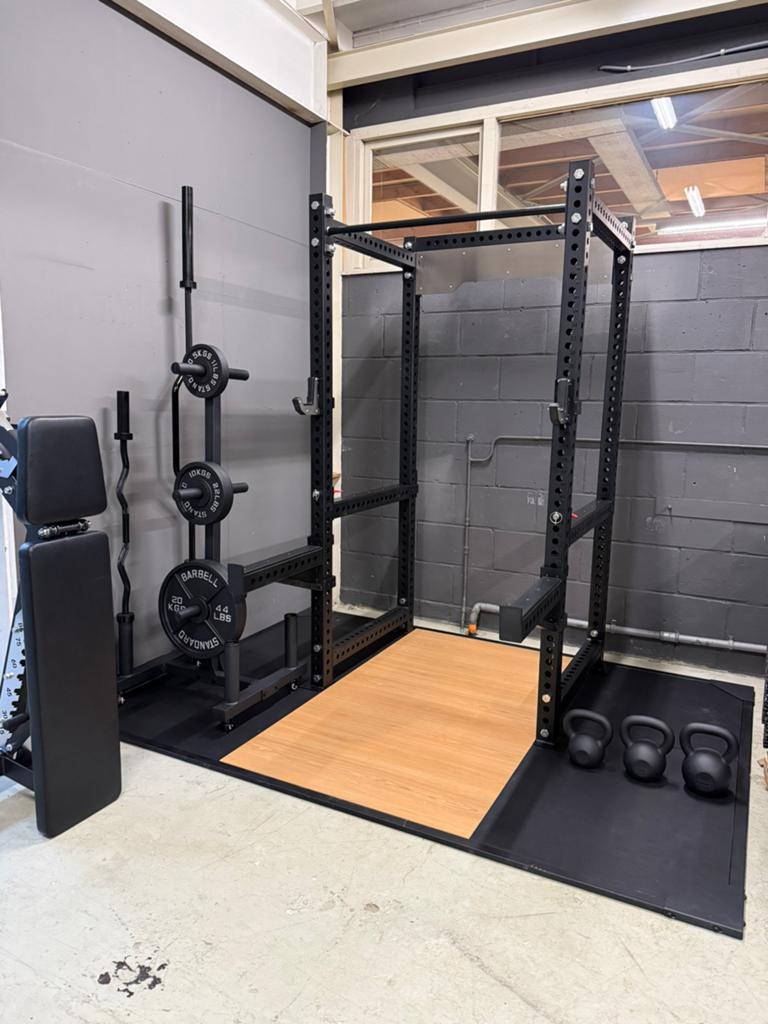 Nieuw Powerrack met safety bars, J hooks, pull up bar, Sport en Fitness, Overige typen, Nieuw, Ophalen of Verzenden, .