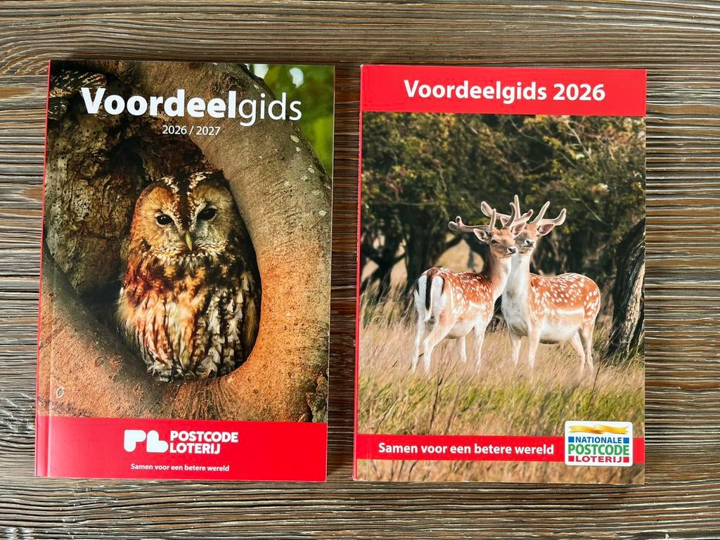 Voordeelgidsen Postcode loterij, Kortingsbon, Overige typen