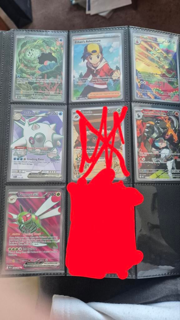 Pokemon Destined Rivals HITS + base set met bulk, Ophalen of Verzenden, Zo goed als nieuw, Meerdere kaarten