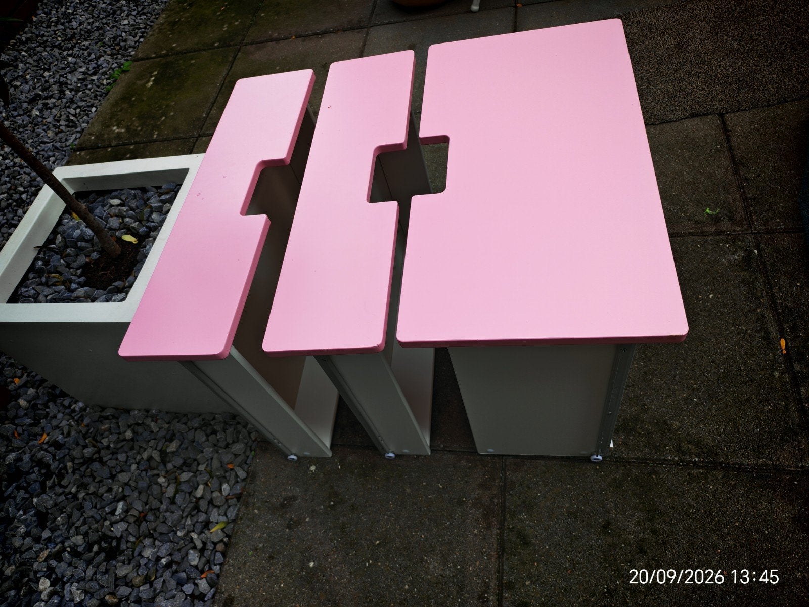 3 Stuva lades met roze frontje, vandaag ophalen, Ophalen, Gebruikt